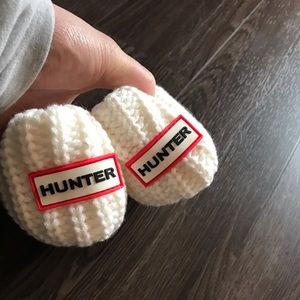 NEW- Hunter White Rain Boot Socks Tall